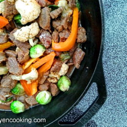 Low Carb – Chinese Stir Fry Beef