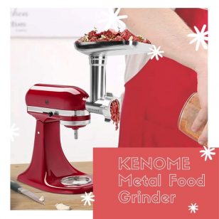 31% off Best Deal KENOME Metal Food Grinder Attachment for KitchenAid Stand Mixers