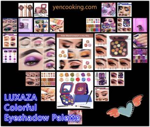Amazon Cosmetics New Release! LUXAZA Colorful Eyeshadow Palette