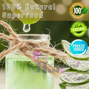 Freeze Dried Aloe Vera Powder – Premium Food Grade – Superfood – Baking Juicing Cooking