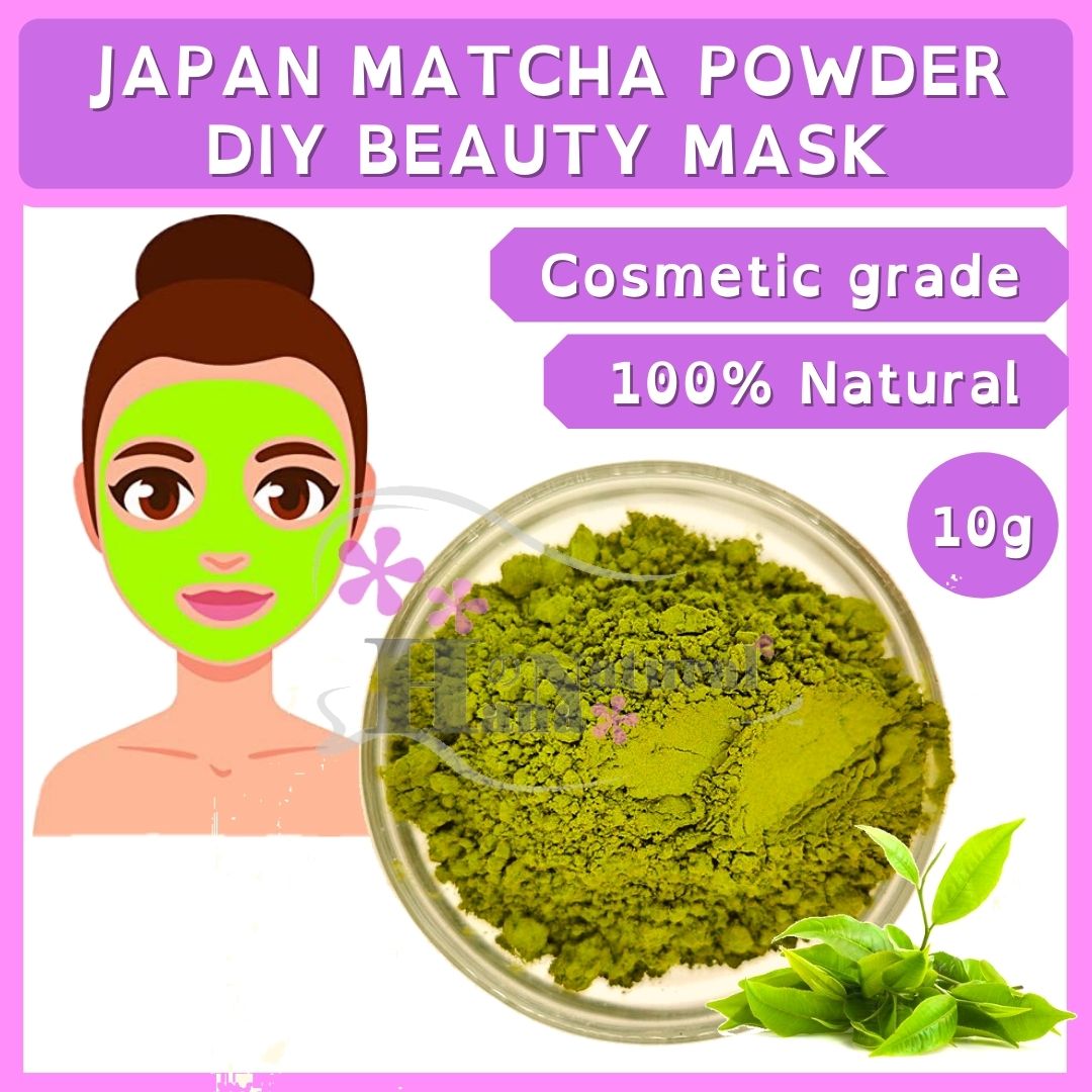 Skincare Uji Matcha Green Tea Powder 10g DIY Beauty Facial Mask