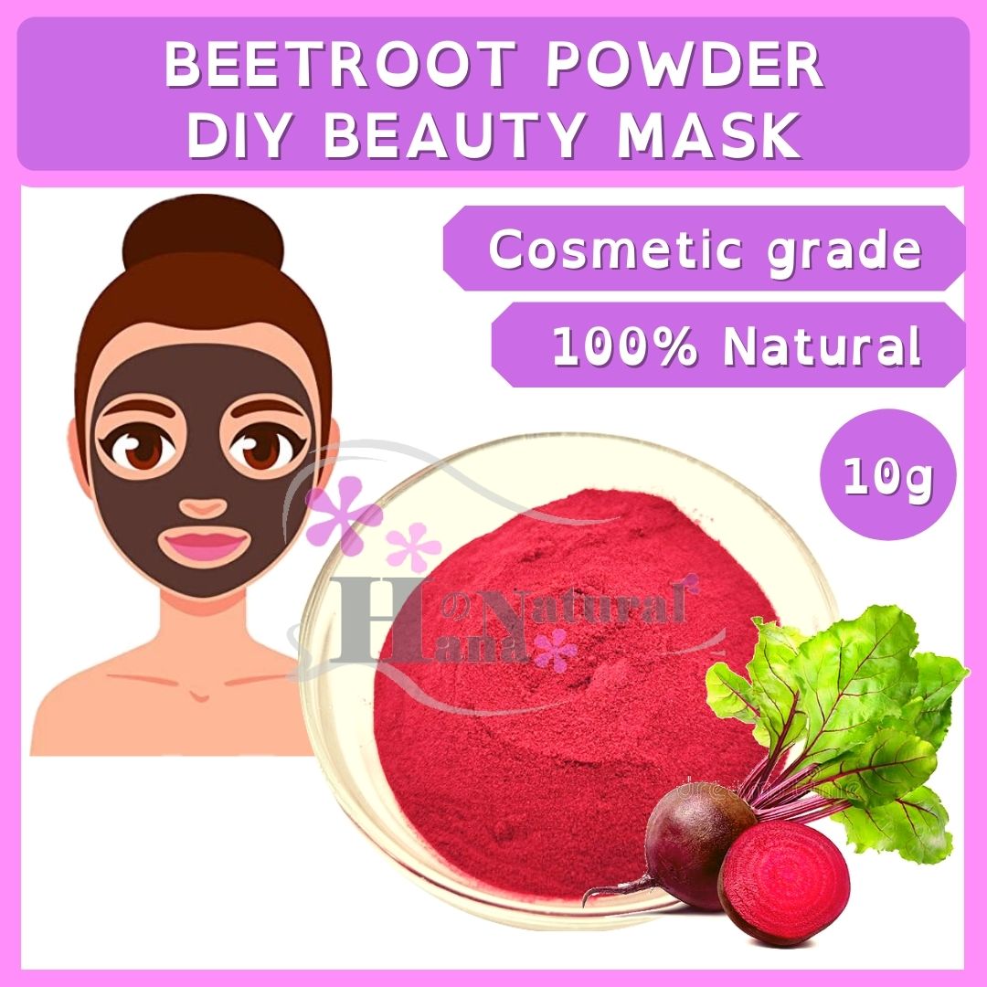 Skincare Serbuk Beetroot Powder 10g DIY Beauty Facial Mask
