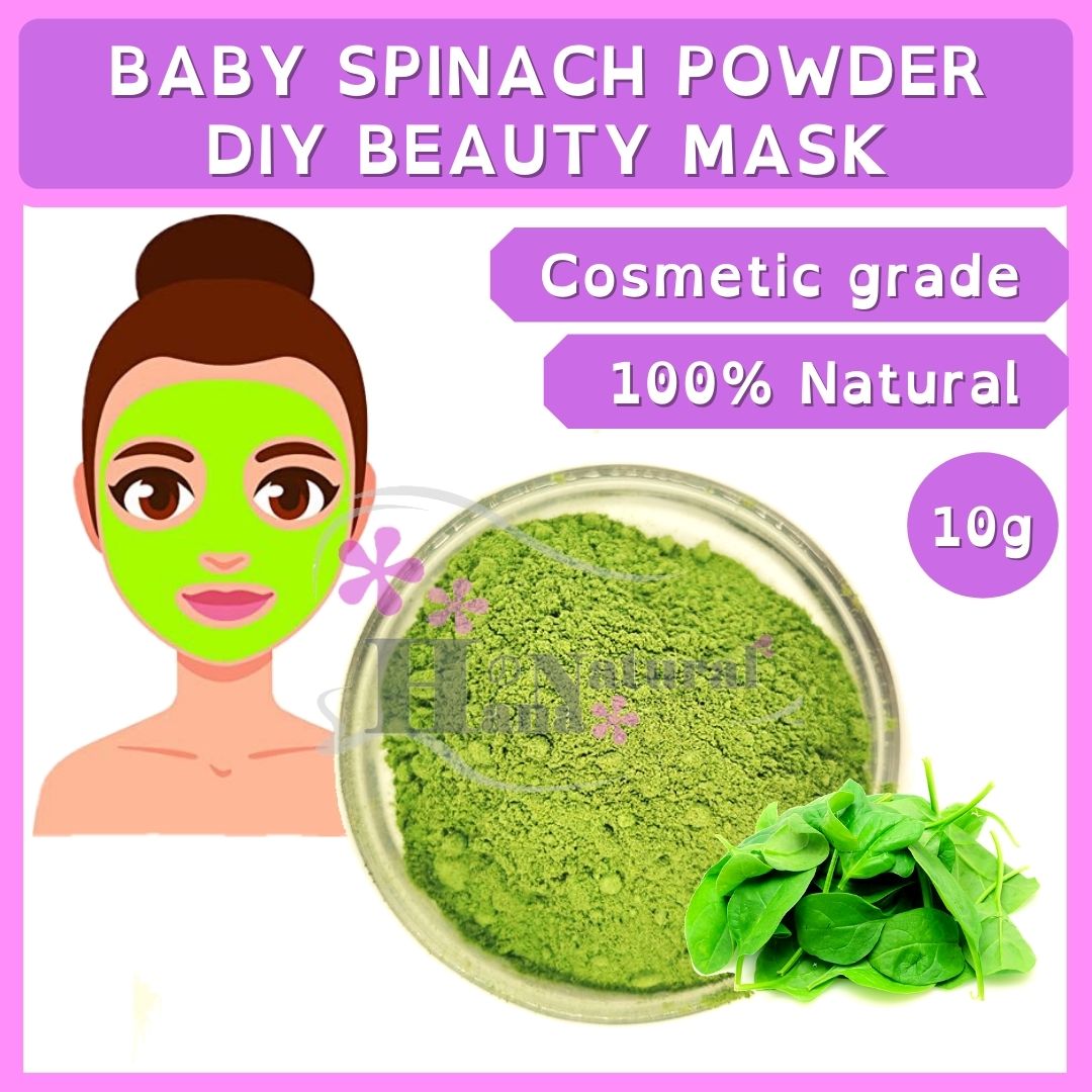 Skincare Serbuk Spinach Powder 10g DIY Beauty Facial Mask