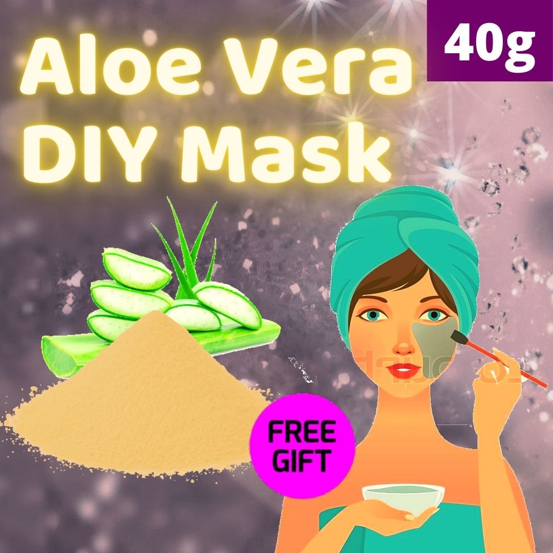 Jelly Aloe Vera Powder DIY Face Beauty Cold Mask Packs 40g