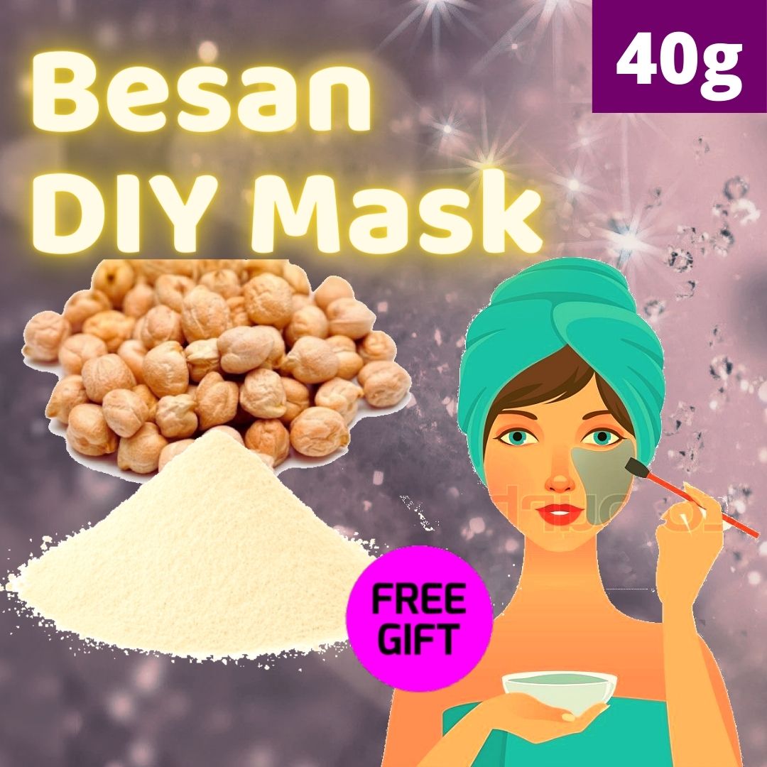 Jelly Besan Powder DIY Face Beauty Cold Mask Packs 40g