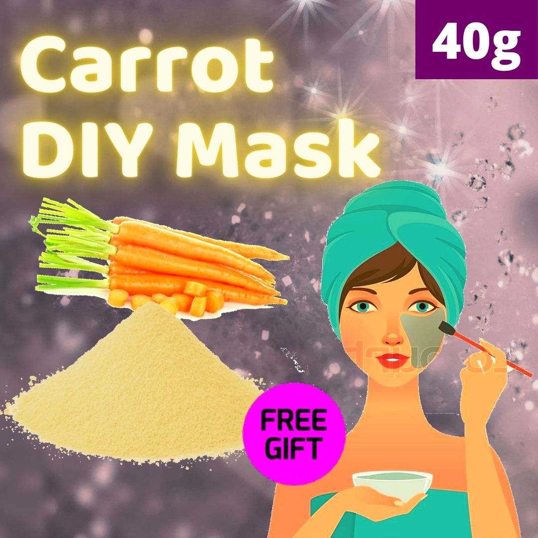 Jelly Carrot Powder DIY Face Beauty Cold Mask Packs 40g