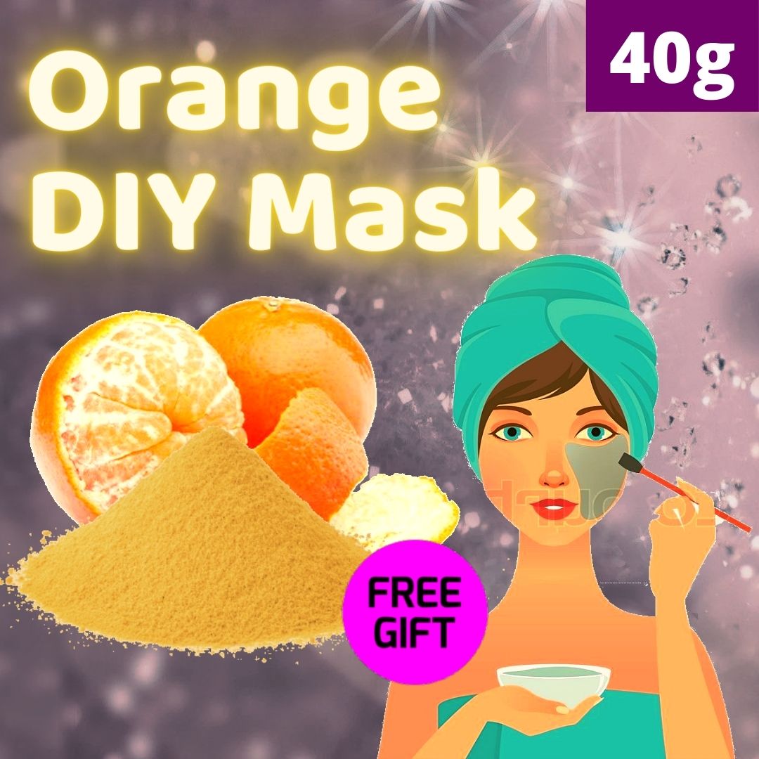 Jelly Orange Peel Powder DIY Face Beauty Cold Mask Packs 40g