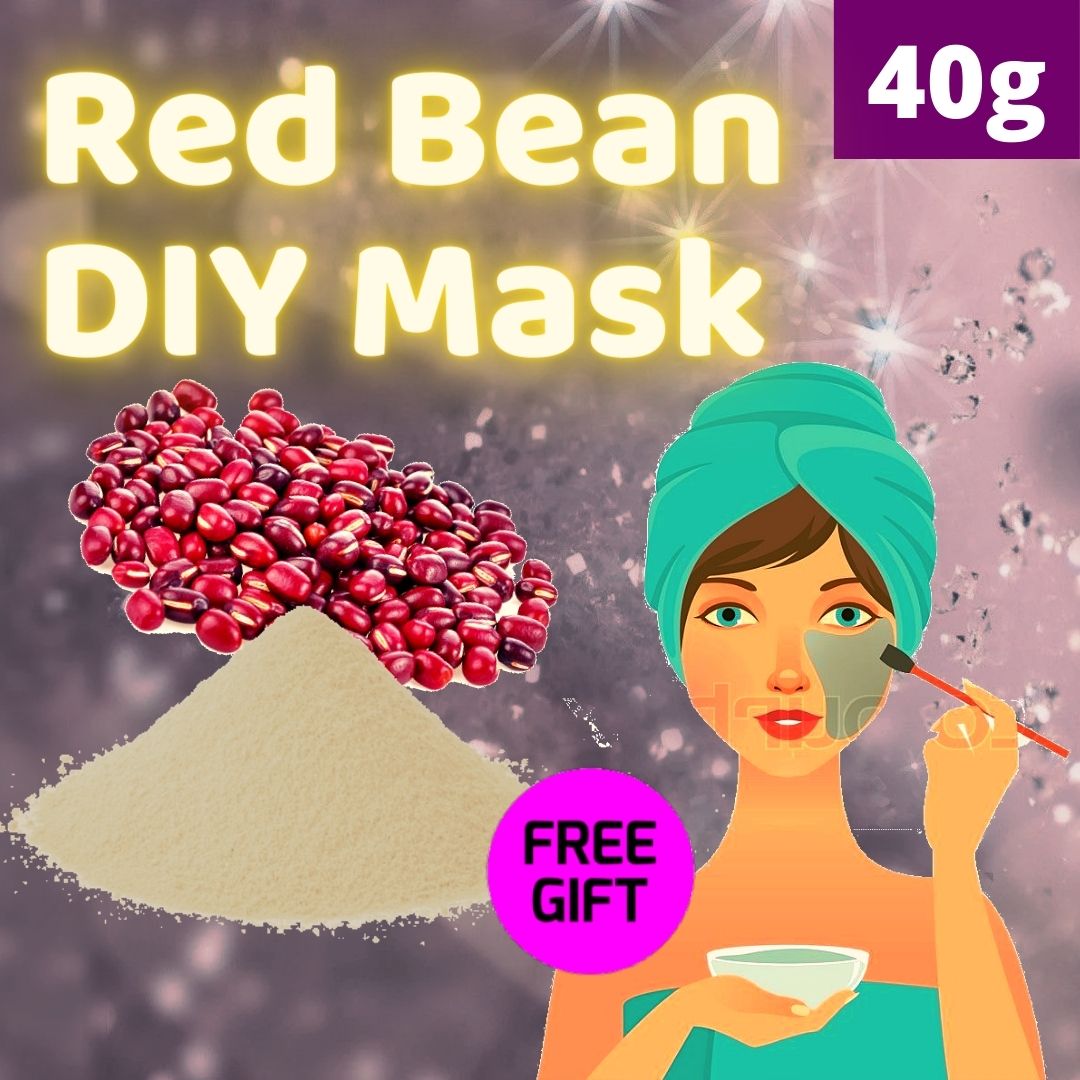 Jelly Red Beans Powder DIY Face Beauty Cold Mask Packs 40g