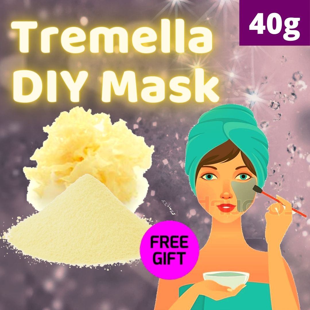 Jelly Tremella Snow Fungus Powder DIY Face Beauty Cold Mask Packs 40g